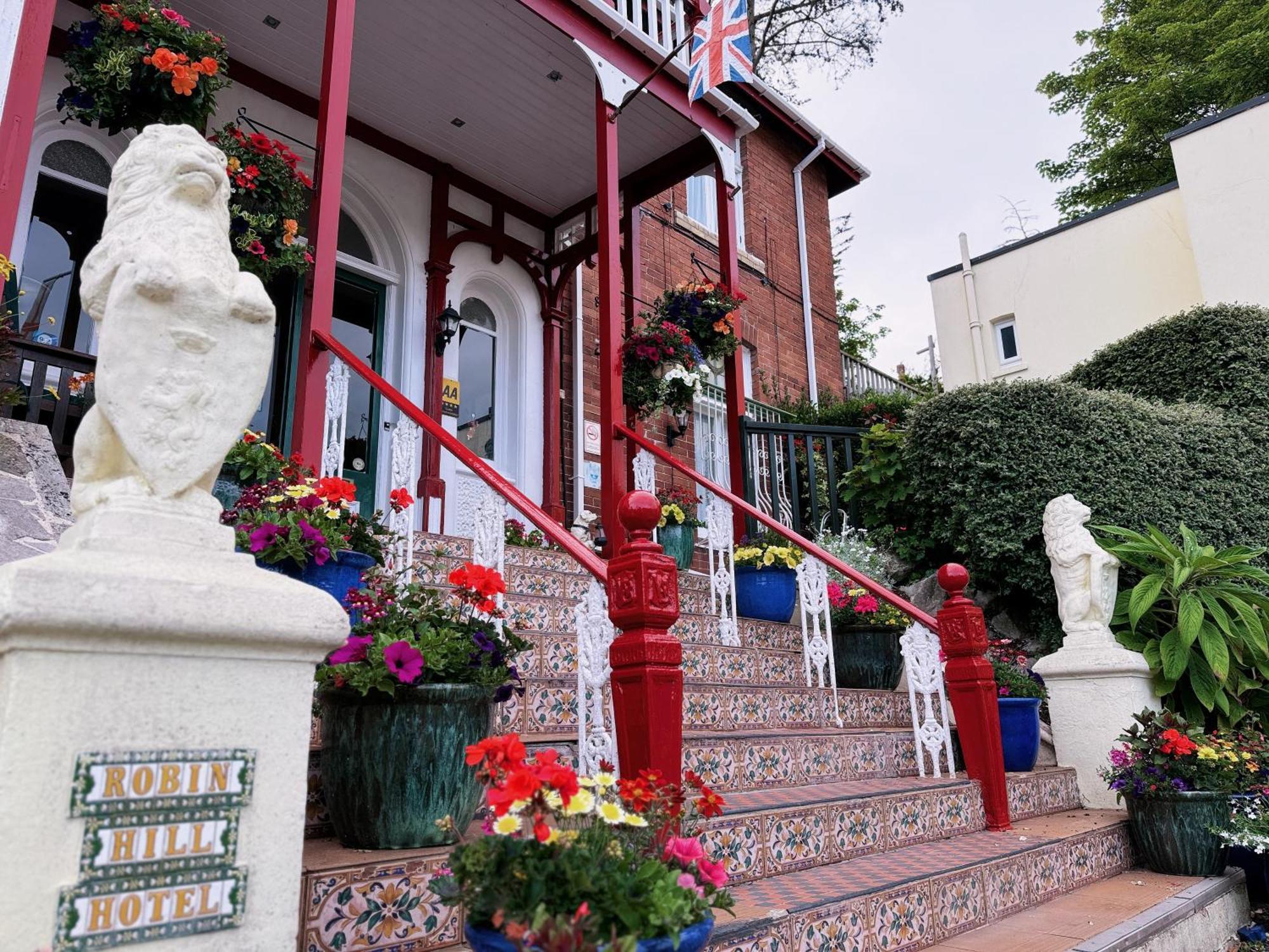 The Robin Hill Bed & Breakfast Torquay Dış mekan fotoğraf