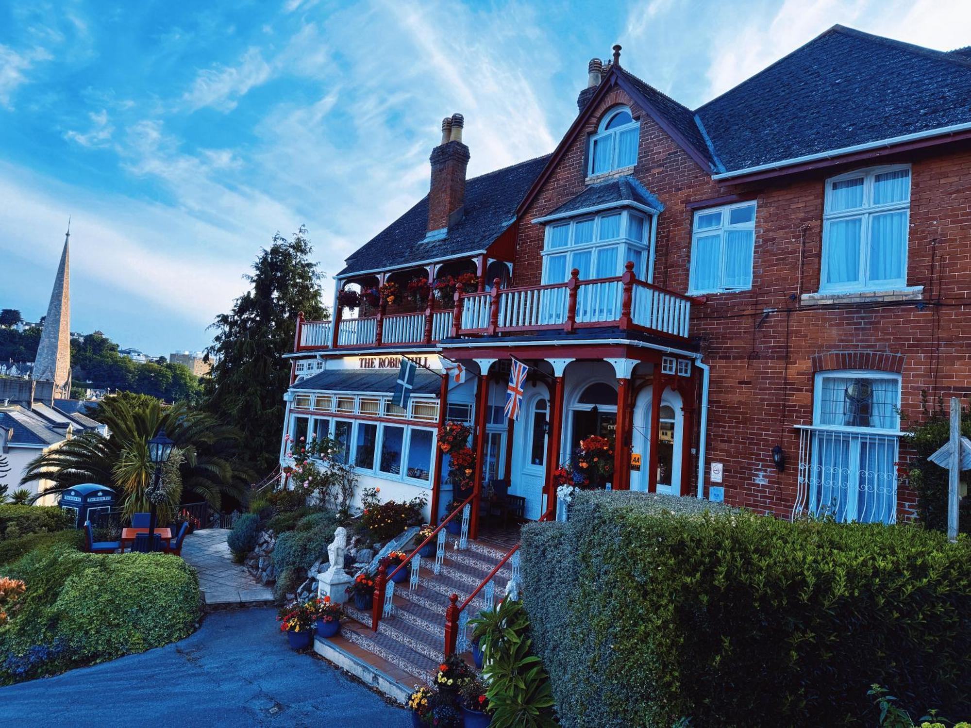 The Robin Hill Bed & Breakfast Torquay Dış mekan fotoğraf